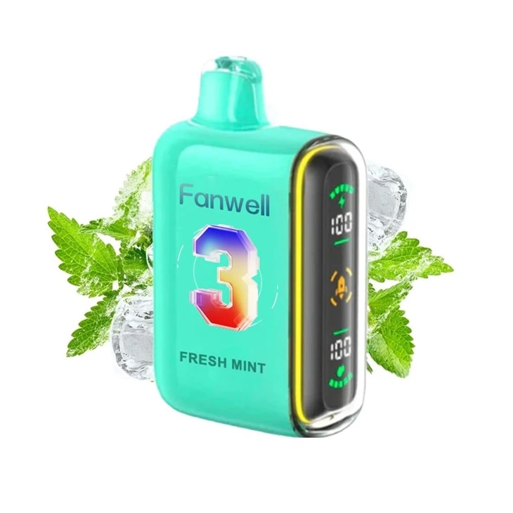 Fanwell 15000 Puffs Disposable Vape LED Indicator Dual Mesh Coil Vape